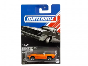 Matchbox 1969 Camaro Ss 396 Convertible