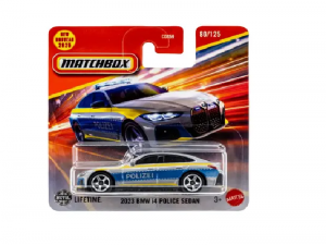 Matchbox 2023 Bmw i4 Police Sedan