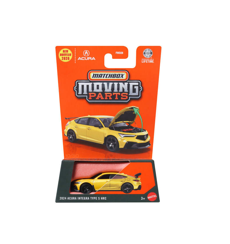 Matchbox Moving Parts 2024 Acura Integra Type S Hrc