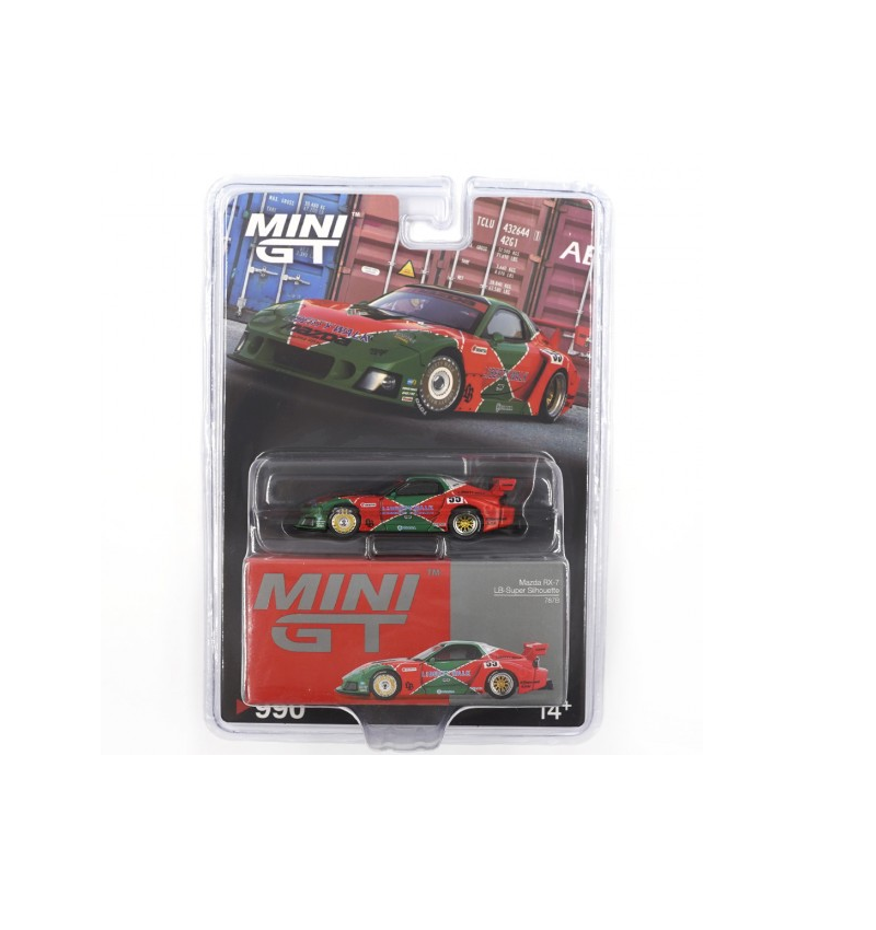 MINI GT 1:64 – Mazda Rx--7 LB-Super Silhouette 787B  (Black / Blister Pack)