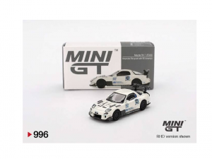 MINI GT 1:64 – Mazda RX-7 RE-Amemiya (Silver Metallic)