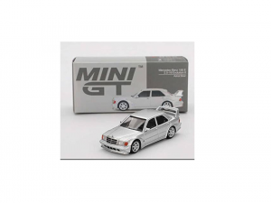 MINI GT 1:64 – Mercedes-Benz 190 E 2.5-16 Evolution II (Astral Silver)