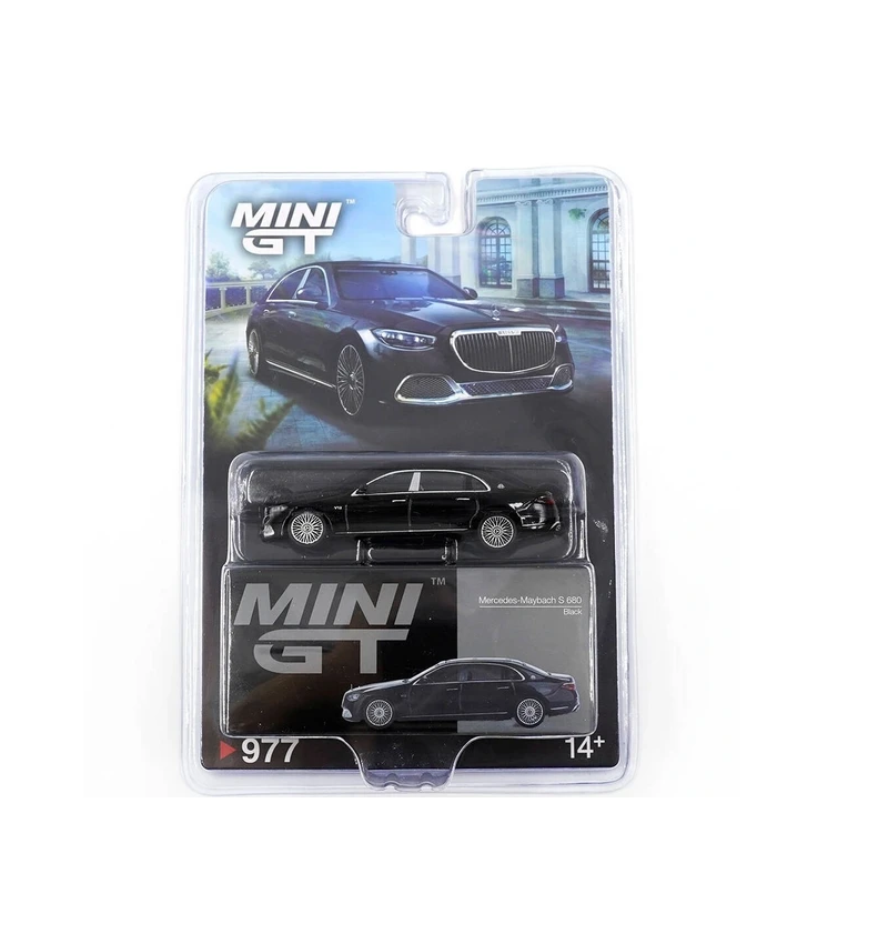 MINI GT 1:64 – Mercedes-Maybach S 680 (Black / Blister Pack)