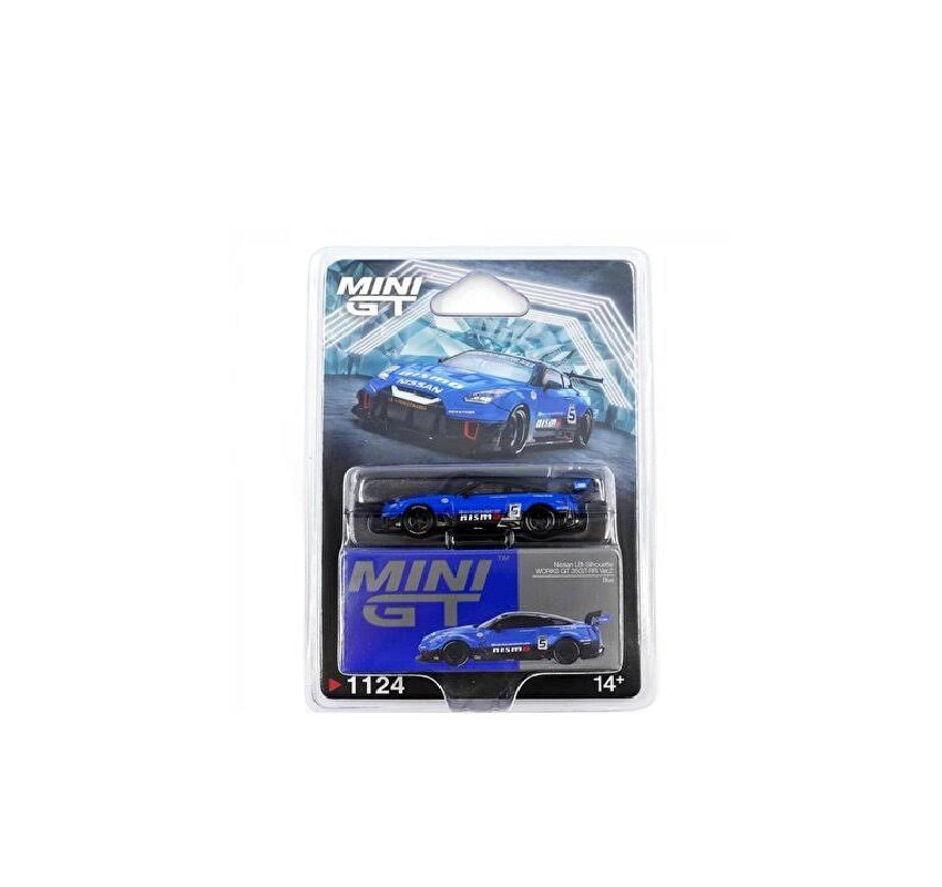 MINI GT 1:64 – Nissan LB-Silhouette WORKS GT 35GT-RR Ver.2 (Blue / Blister Pack)