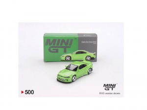 MINI GT 1:64 – Nissan Silvia Rocket Bunny (Green / Kutulu Sürüm)