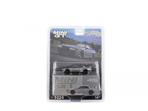 MINI GT 1:64 – Nissan Skyline GT-R NISMO BNR32 CHASE  CRS Version (Dark Metal Gray / Blister Pack)
