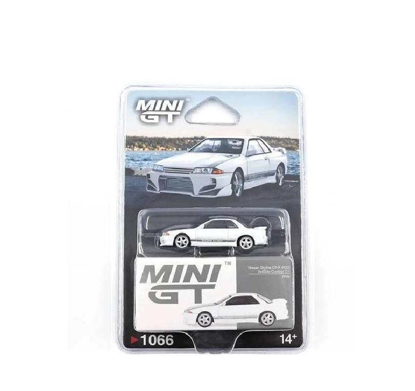 MINI GT 1:64 – Nissan Skyline GT-R (R32) VeilSide Combat C-I (White / Blister Pack)
