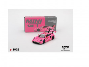 MINI GT 1:64 – Porsche 911 GT3 R #77 2024 IMSA Road America / Box Version - #1052)