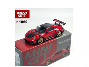 MINI GT 1:64 – Porsche 911 GT3 RS Weissach Package 