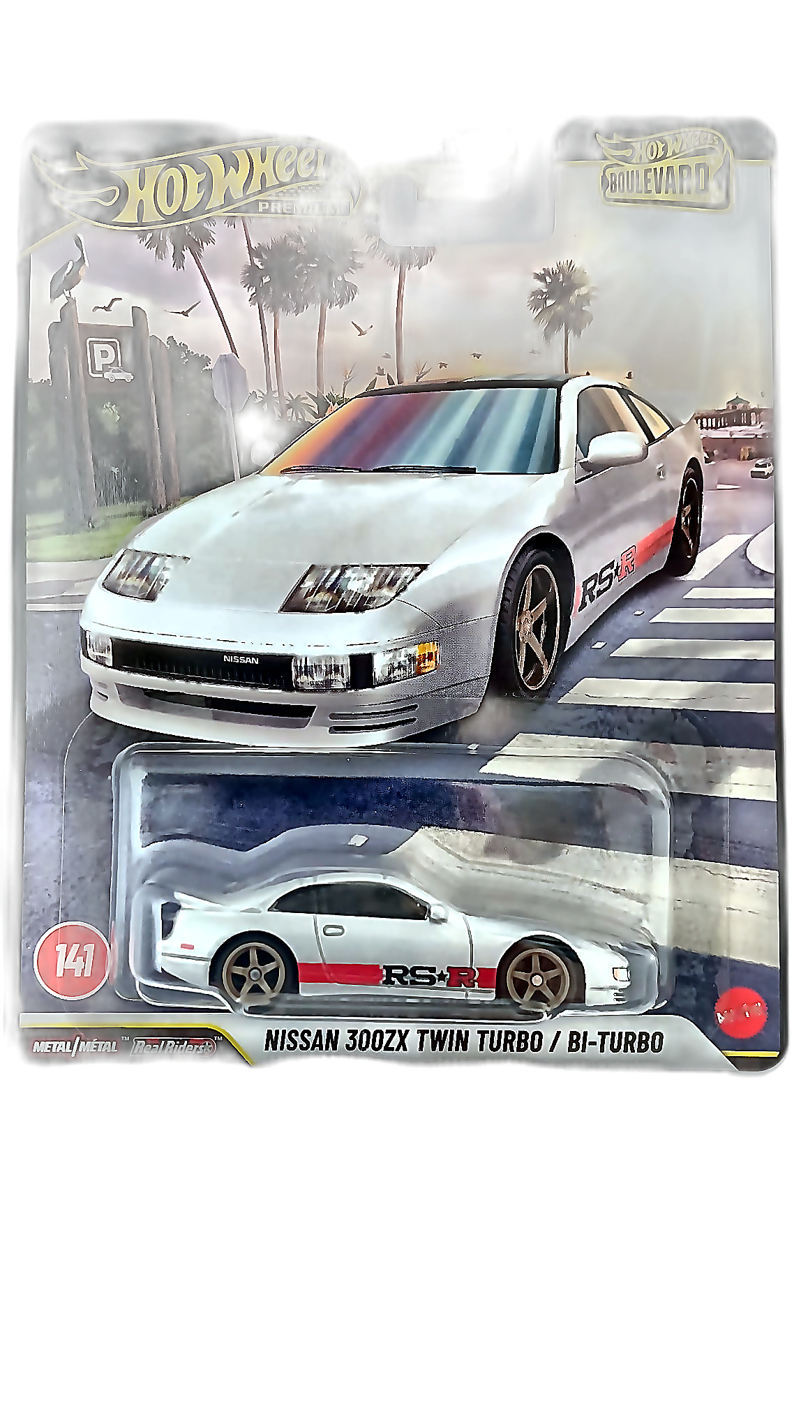 Hot Wheels Premium Boulevard #141 — Nissan 300ZX Twin Turbo (GJT68)
