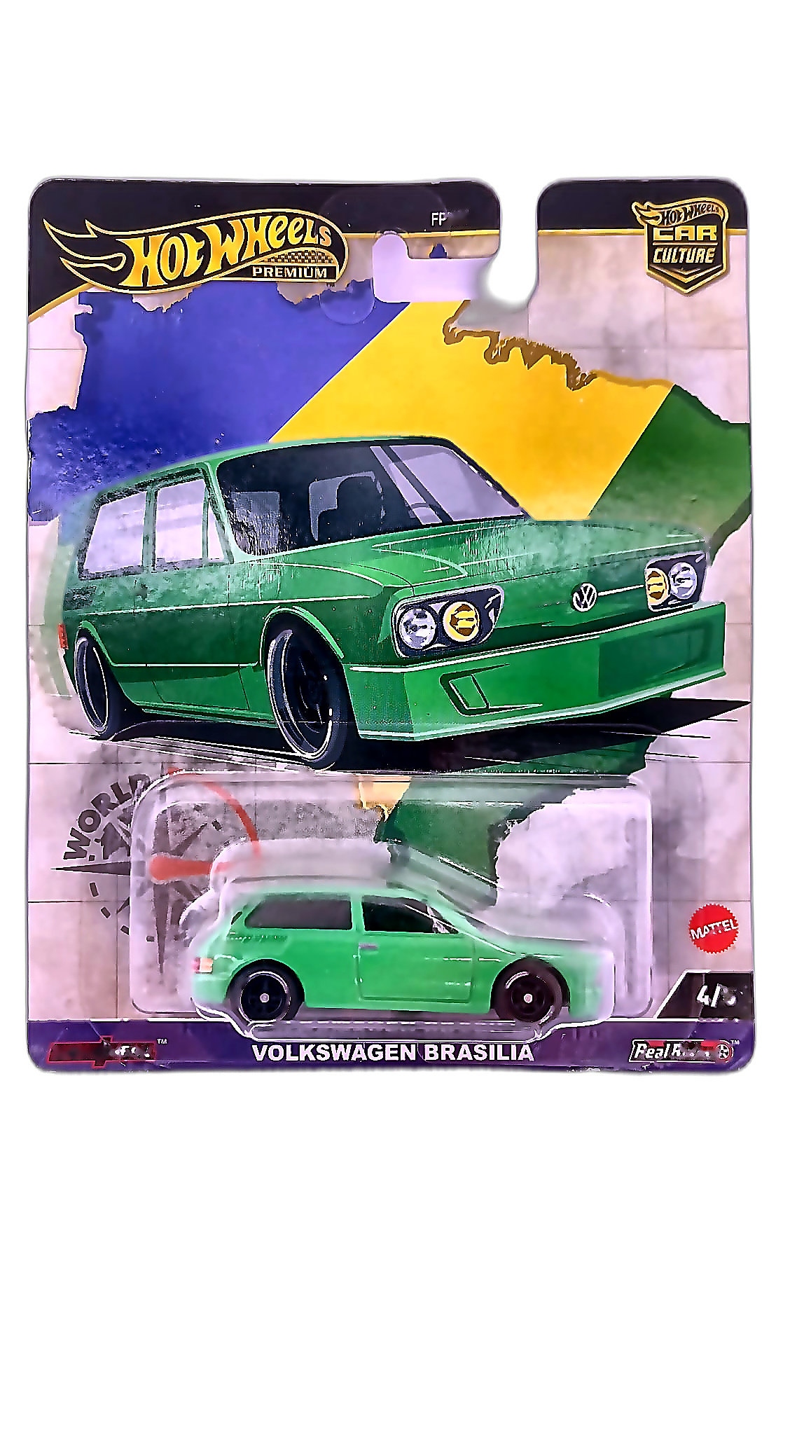 Hot Wheels Premium Car Culture 4/5 — Volkswagen Brasilia