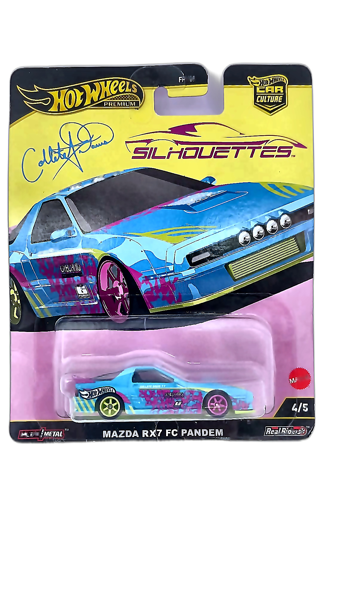 Hot Wheels Premium Car Culture Silhouettes 4/5 — Mazda RX7 FC Pandem (FPY86)