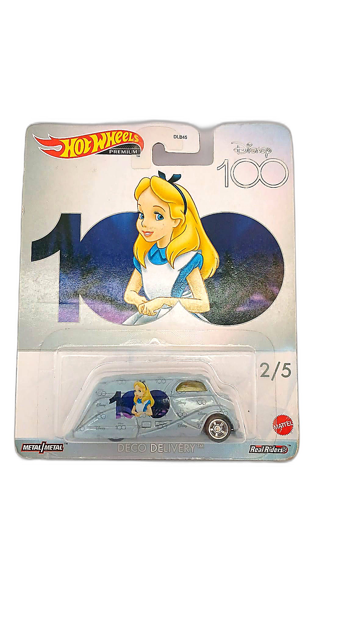 Hot Wheels Premium Disney 100 2/5 (Alice in Wonderland) — Deco Delivery (DLB45)