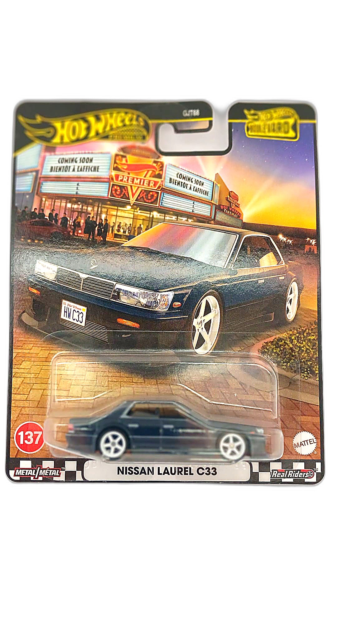 Hot Wheels Premium — Boulevard #137 — Nissan Laurel C33 (GJT68)