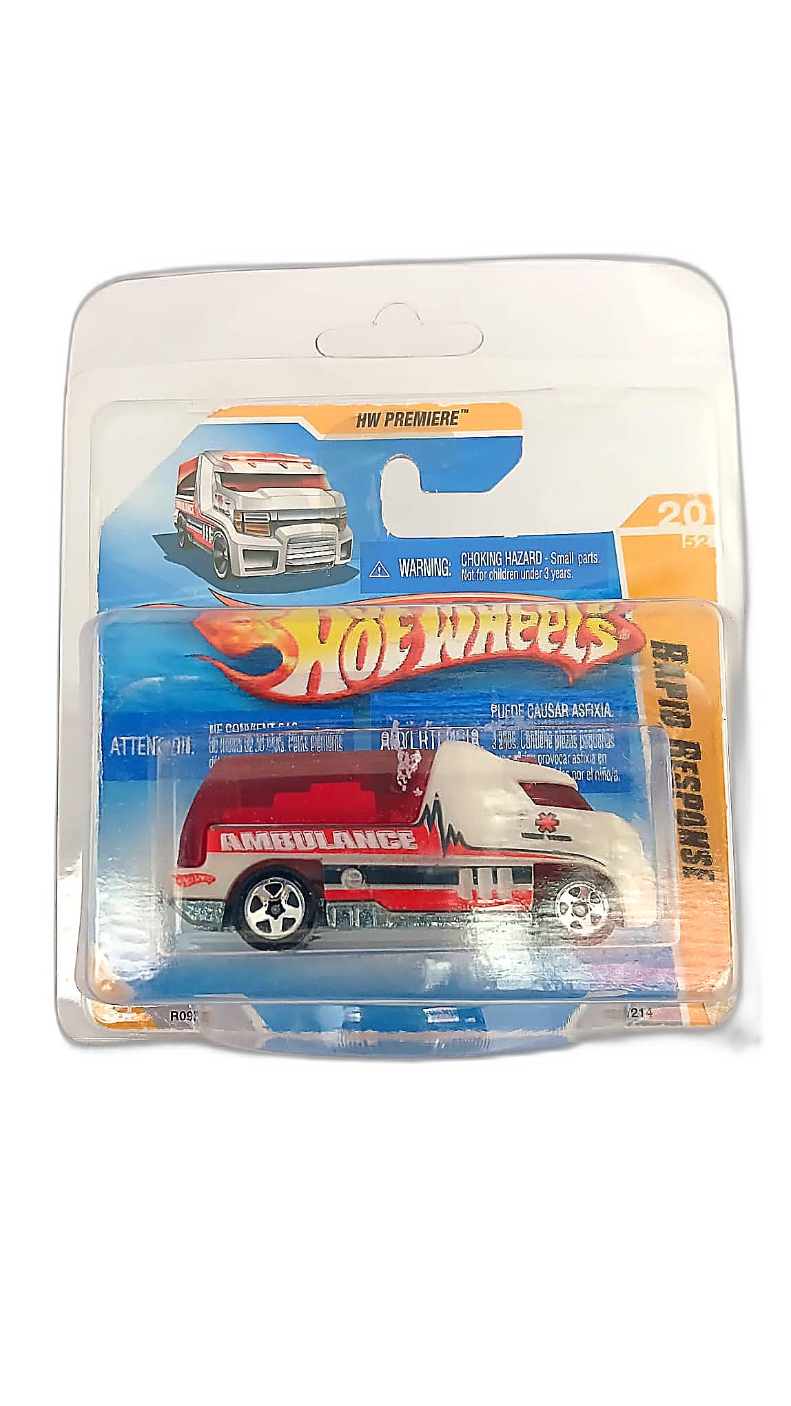 Hot Wheels — Rapid Response (HW Premiere 20/52, R0934)