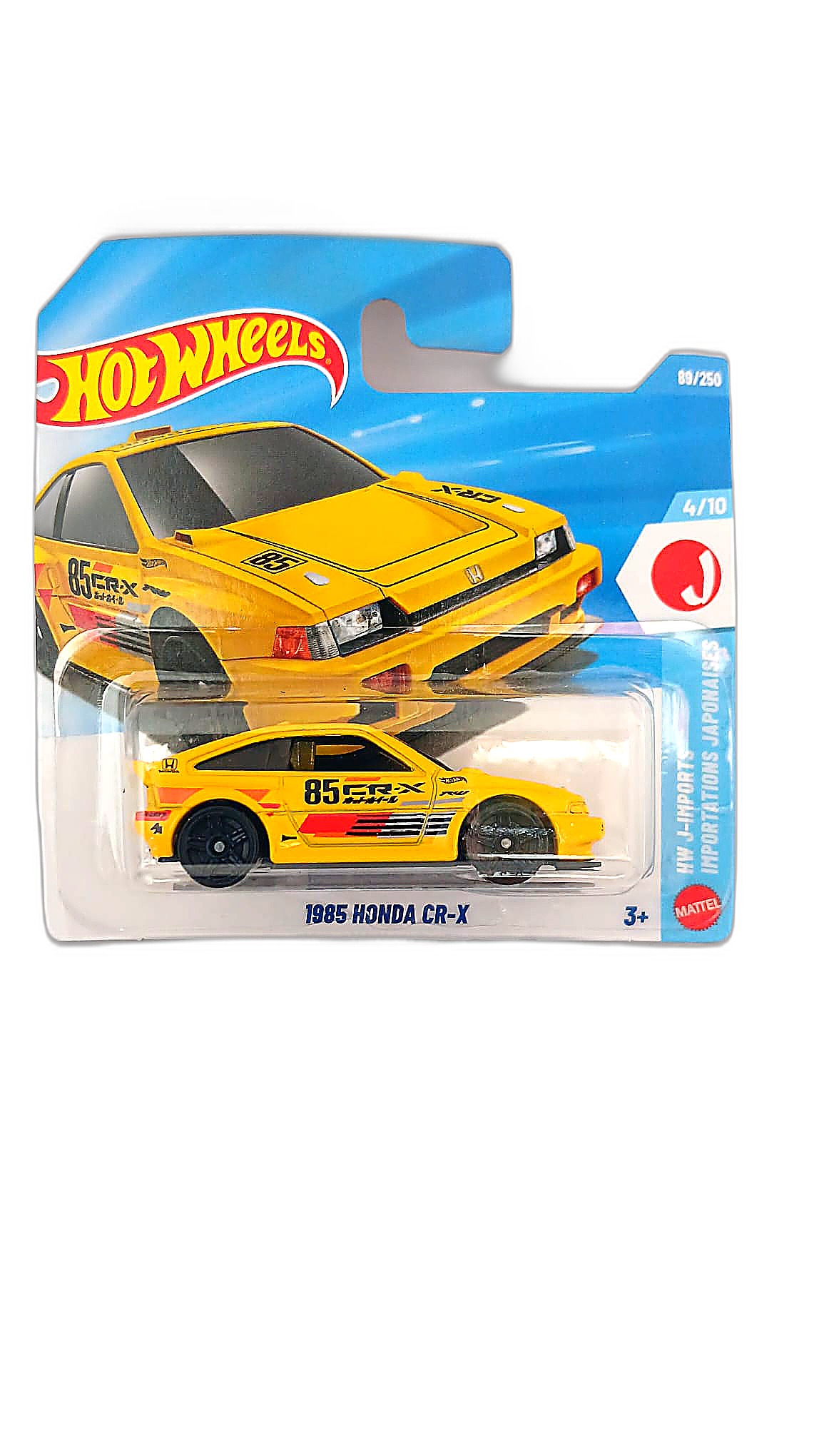 Hot Wheels — 1985 Honda CR-X (HW J-Imports 4/10, 89/250)