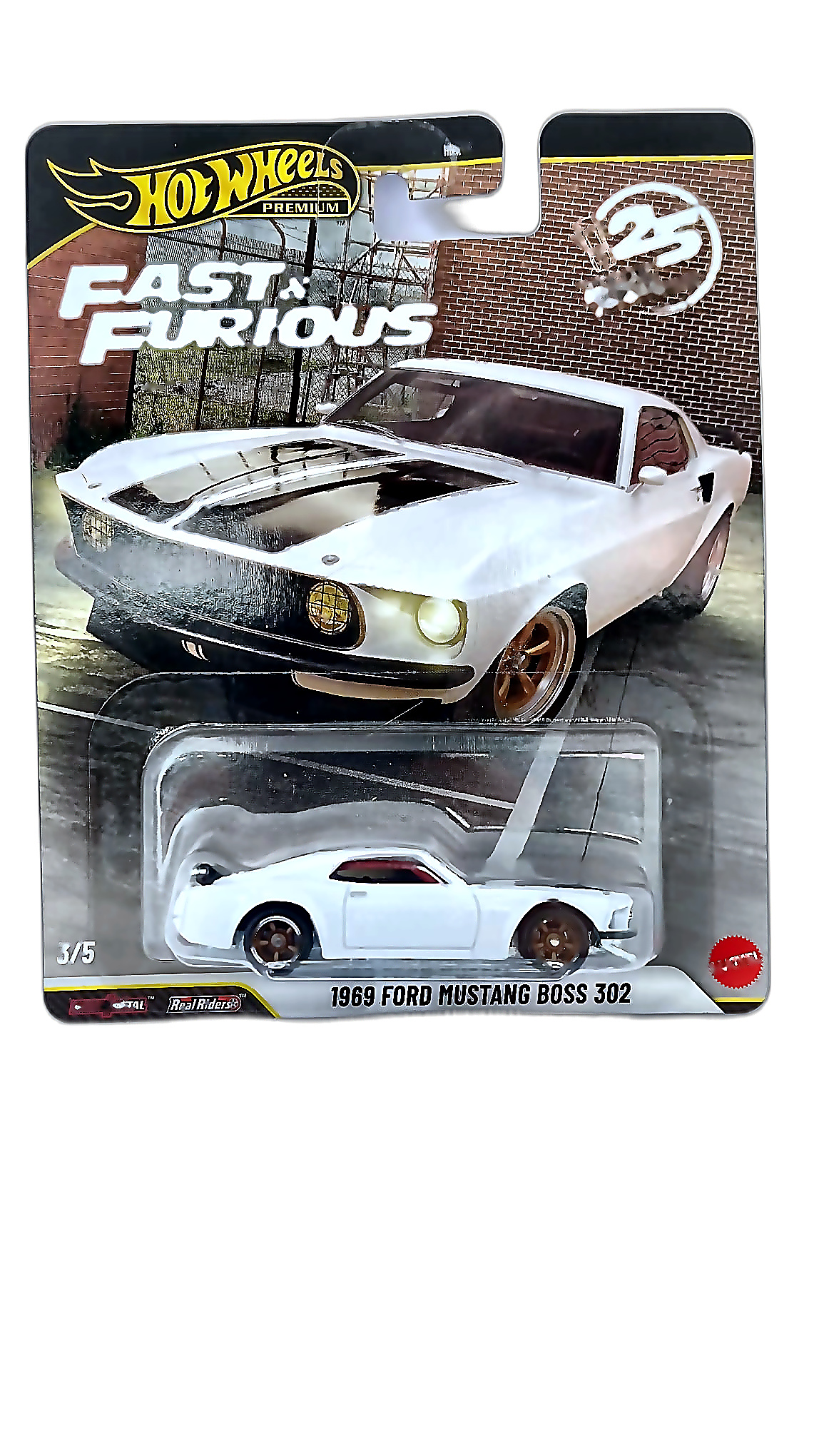 Hot Wheels Premium — 1969 Ford Mustang Boss 302 (Fast & Furious Premium Serisi 3/5, Ürün Kodu: HNW46)